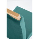 Стул HALMAR CLARION Monolith 37 зеленый/дуб медовый